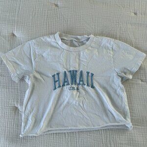 John Galt Hawaii Cropped T-Shirt
